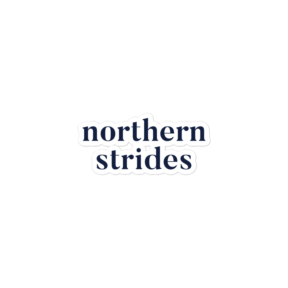 Northern Strides • Sticker