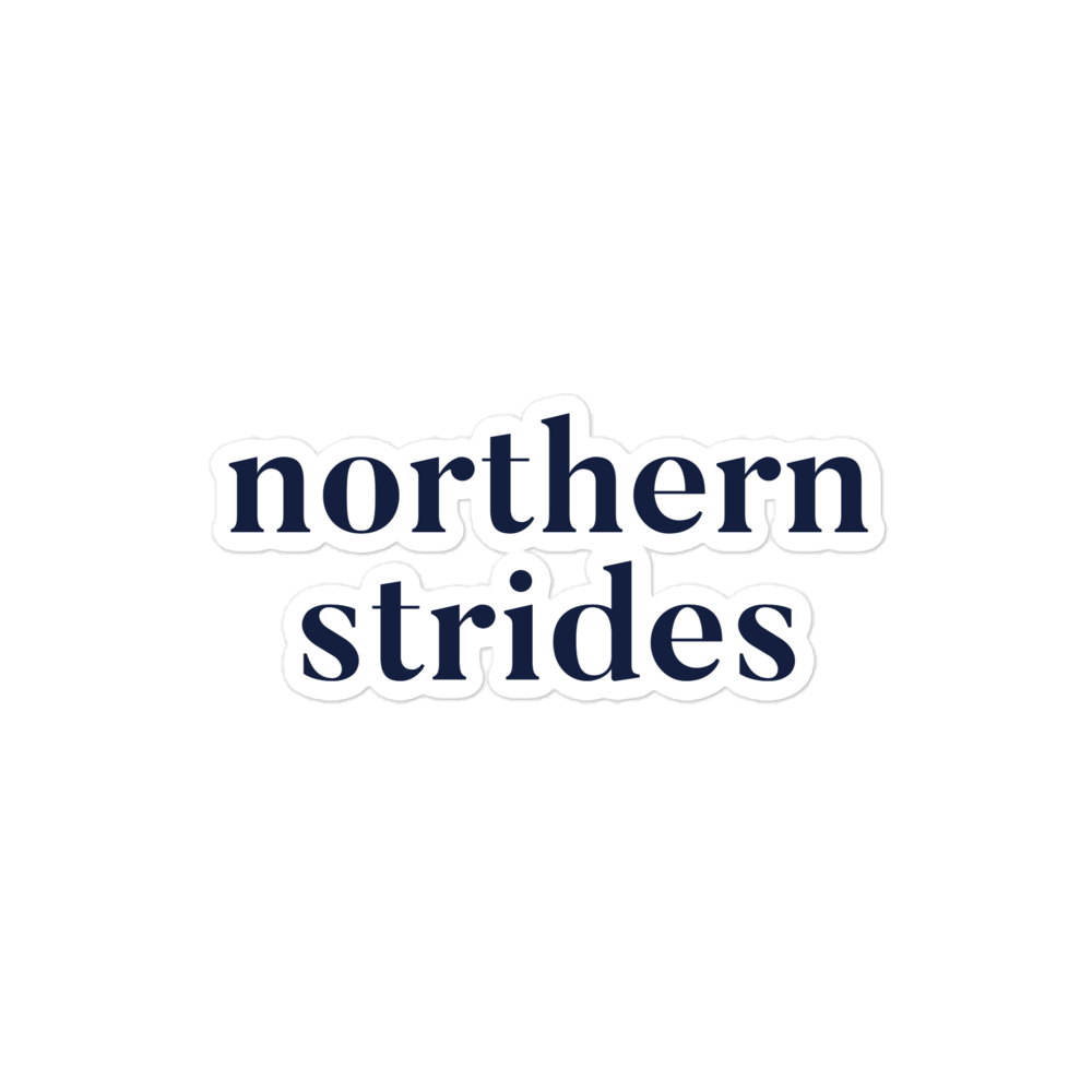 Northern Strides • Sticker