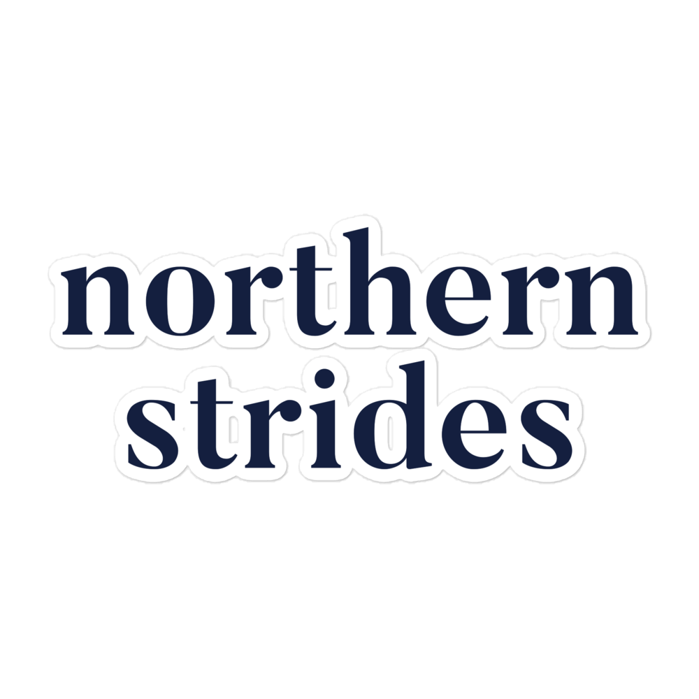 Northern Strides • Sticker