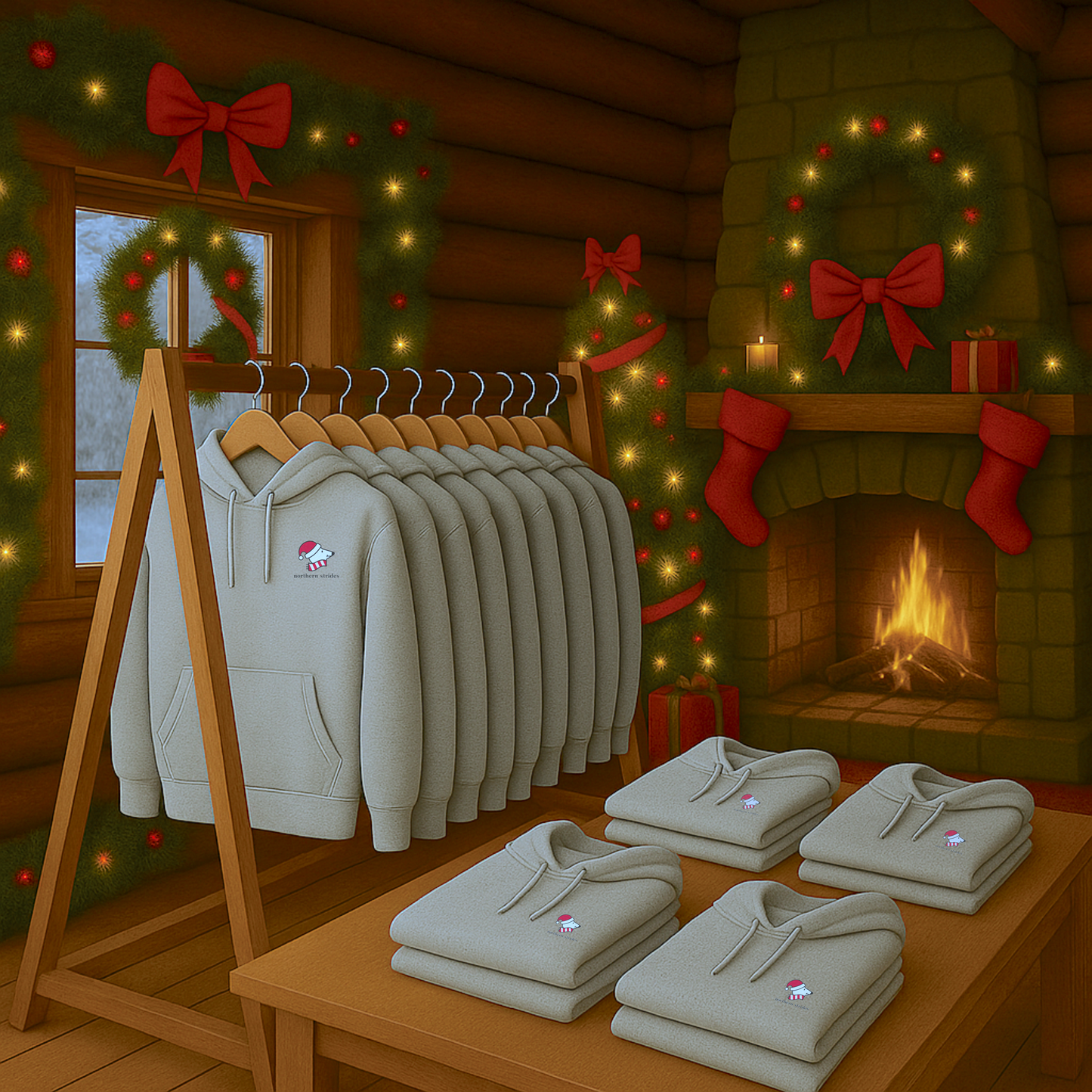 Christmas Bear • Hoodie