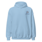 Northern Strides • Ice Blue Embroidered Hoodie
