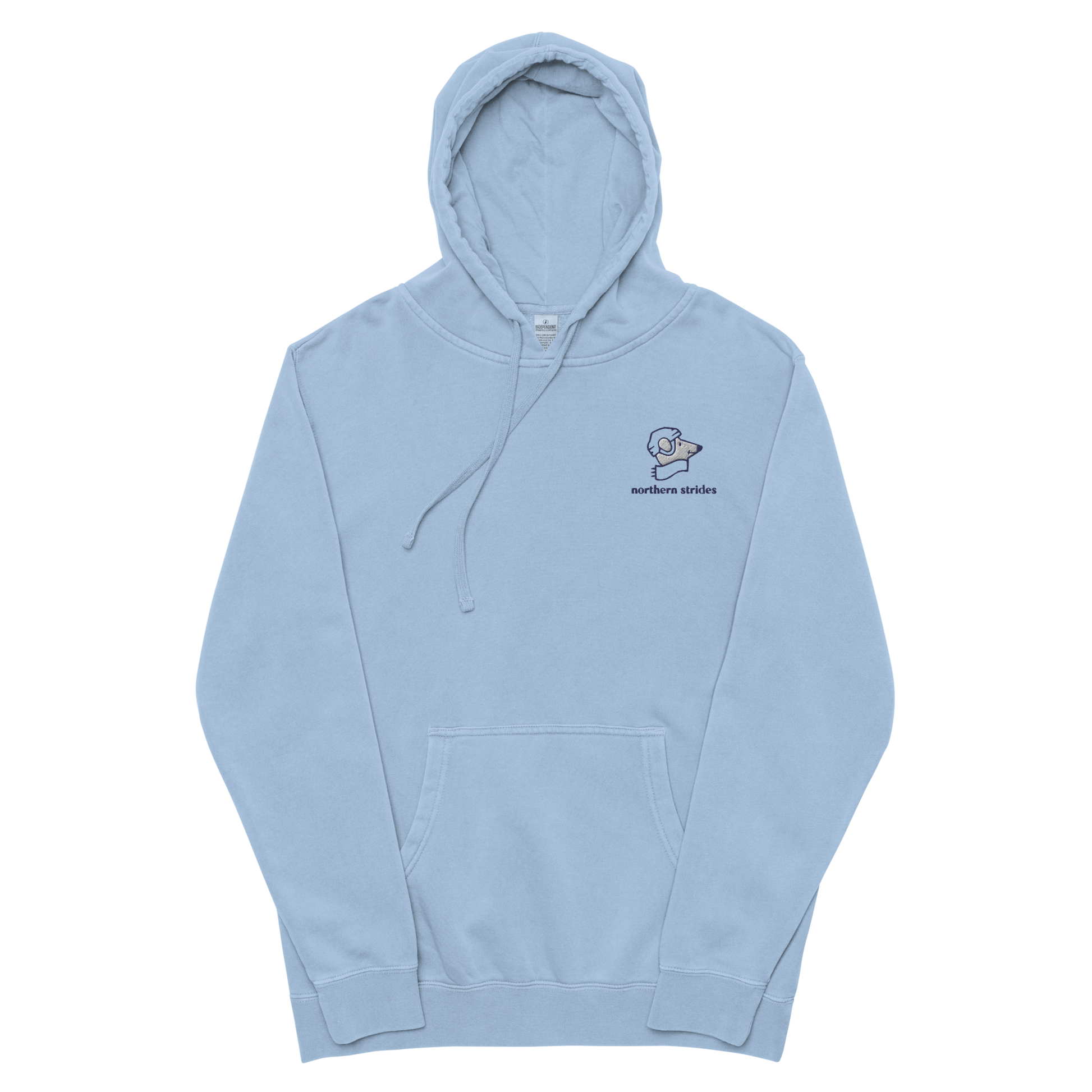 Baby blue top supreme hoodie